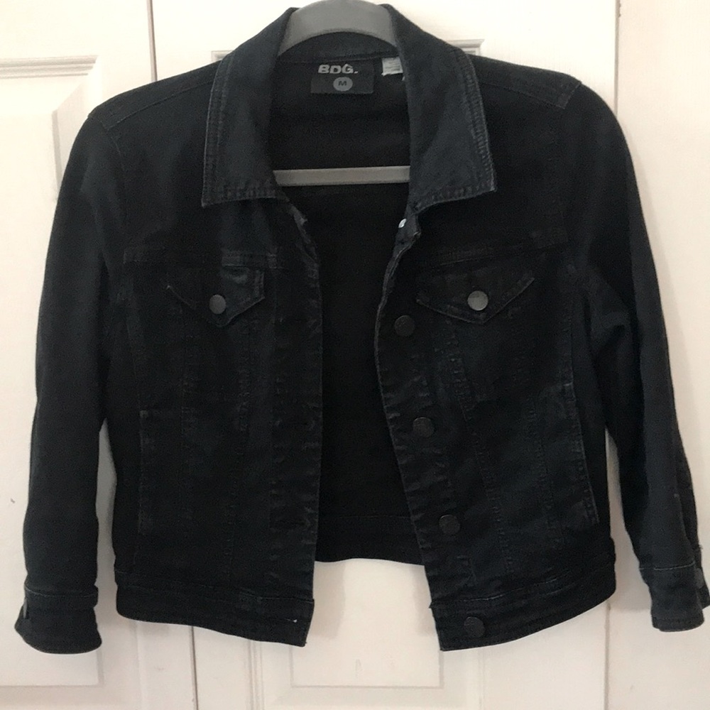 BDG Stretch denim crop jacket M